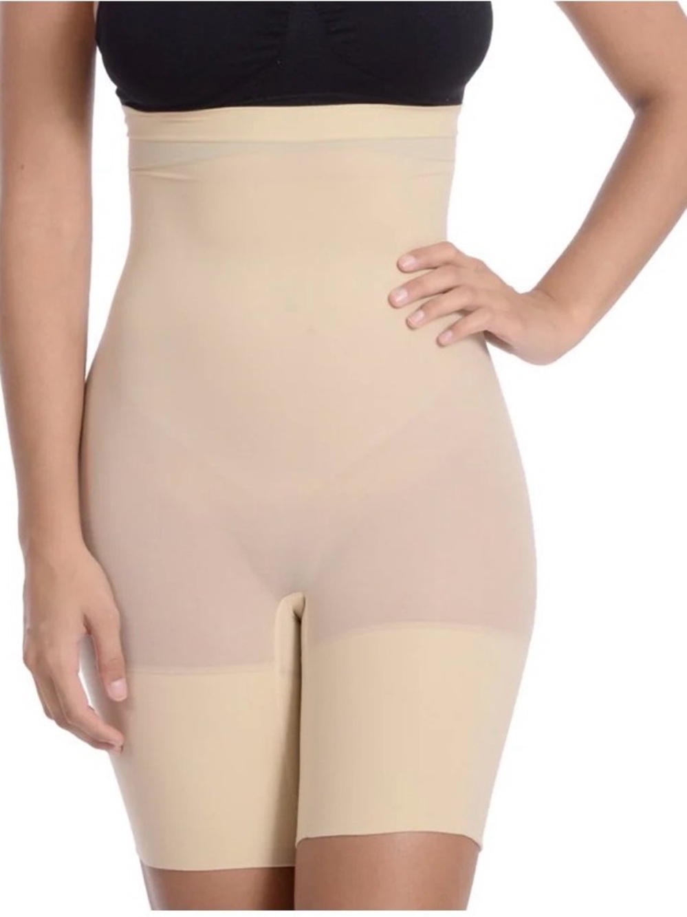 Body Beautiful High-Waist Nude Shaping Short for Smooth Silhouette, L/XL, NWT